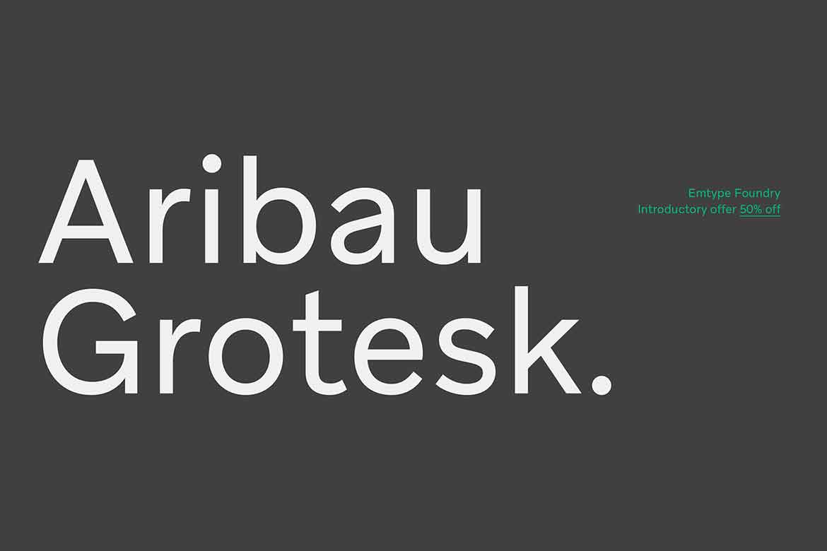 Aribau Grotesk