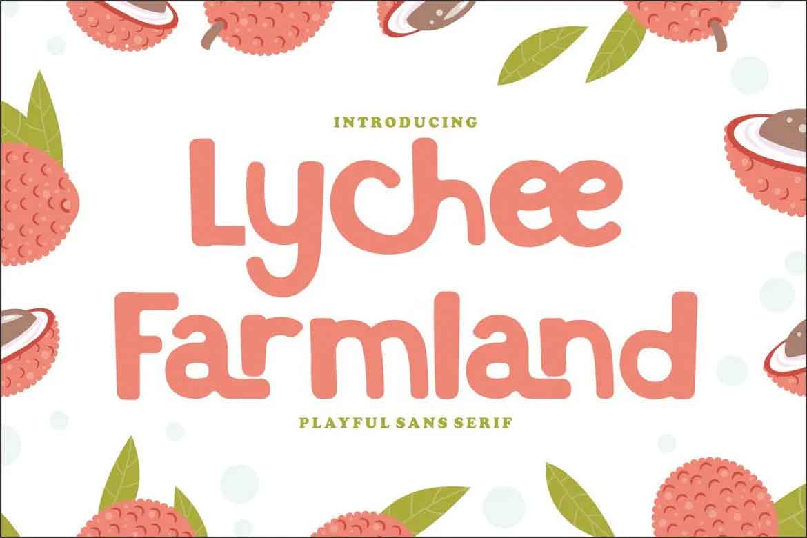 Lychee Farmland Font