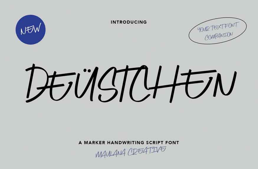 Deustchen Font