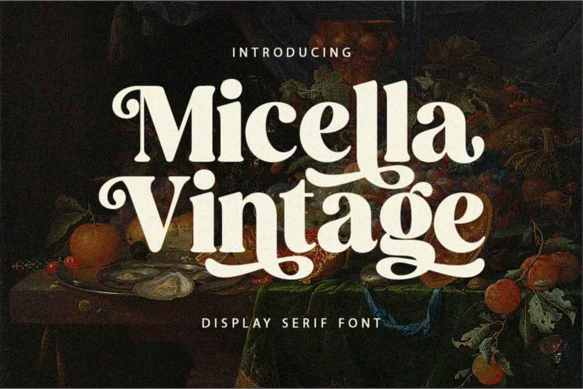 Micella Vintage Font