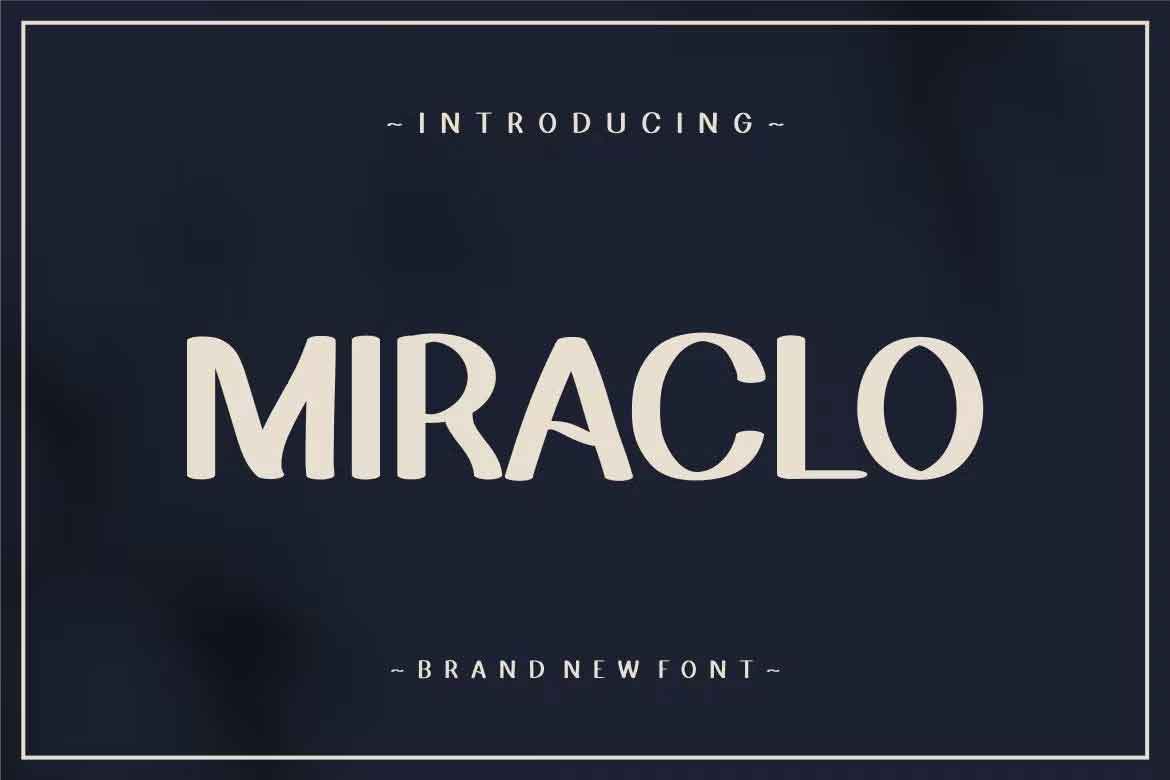 Miraclo Font