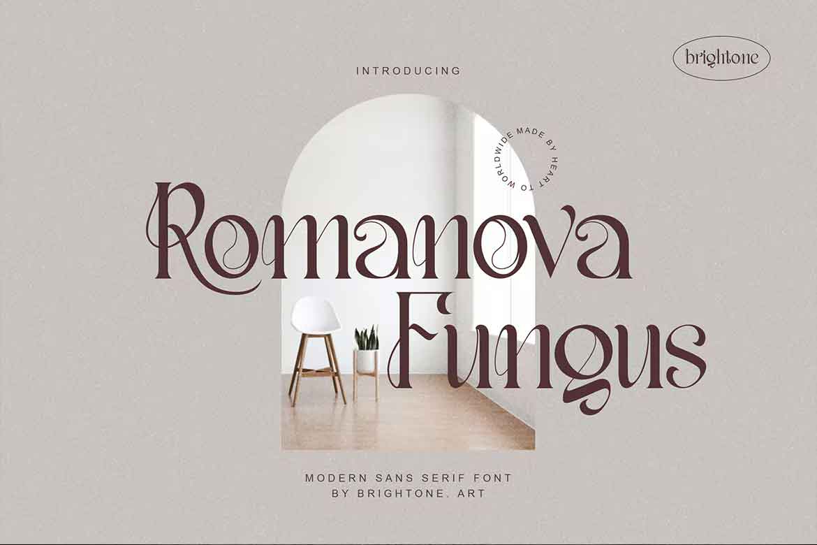 Romanova Fungus Font