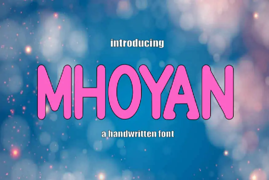 Mhoyan Font