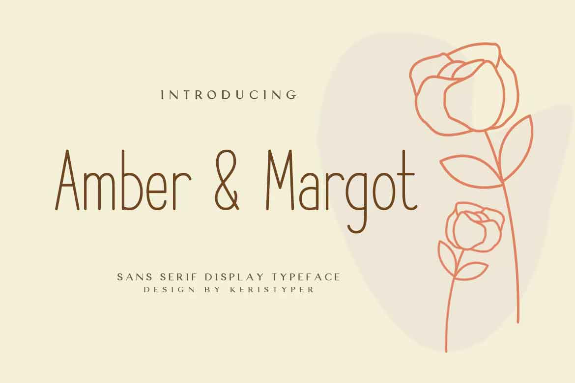 Amber and Margot Font