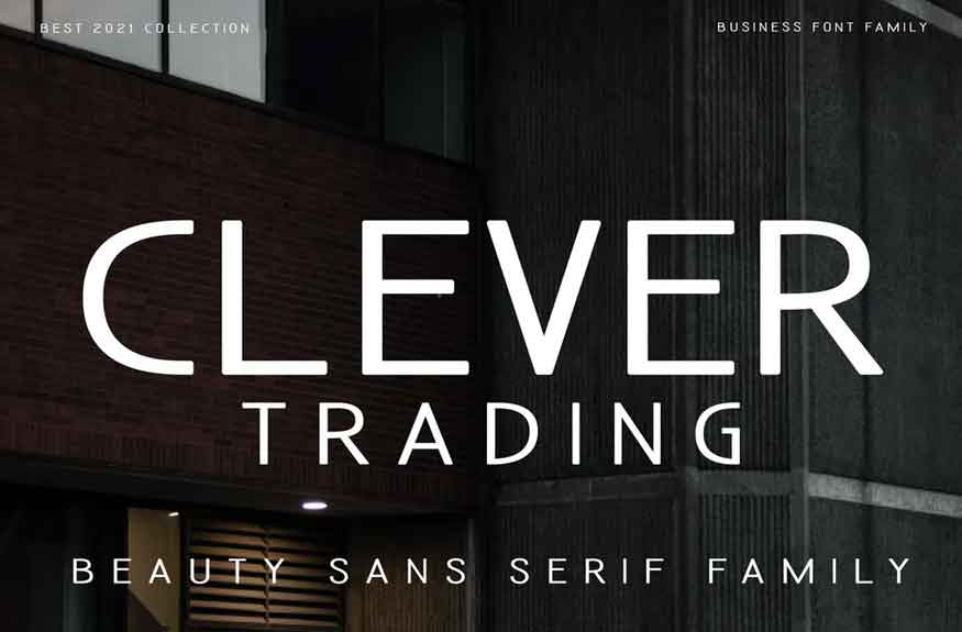 Clever Trading Font