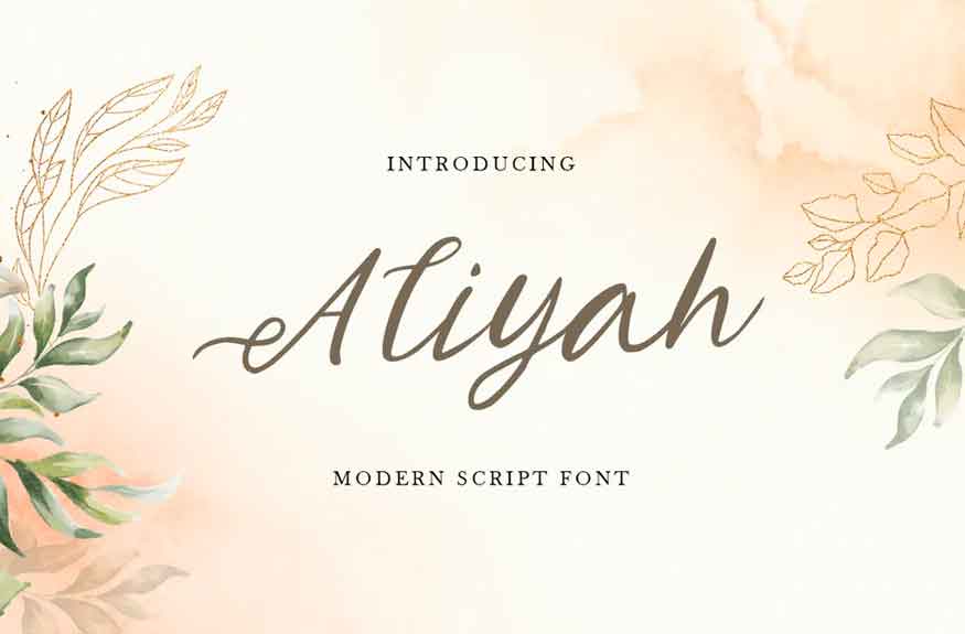 Aliyah Font