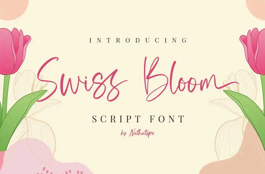 Swiss Bloom Font