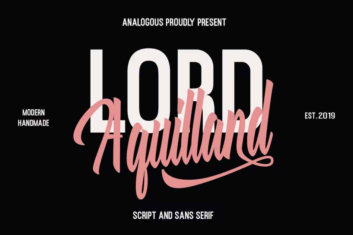 Lord Aquilland Font