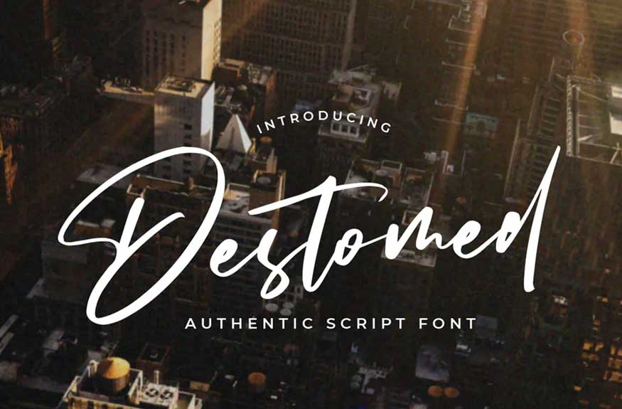 Destomed Font