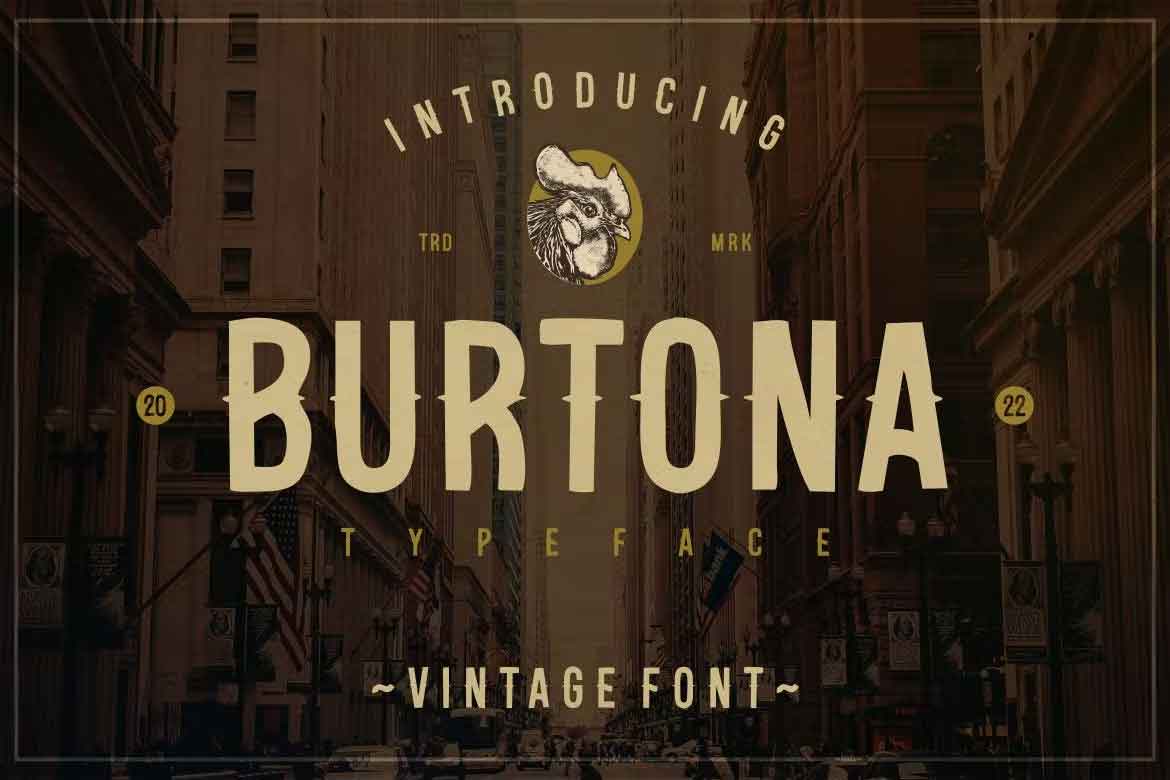 Burtona Font