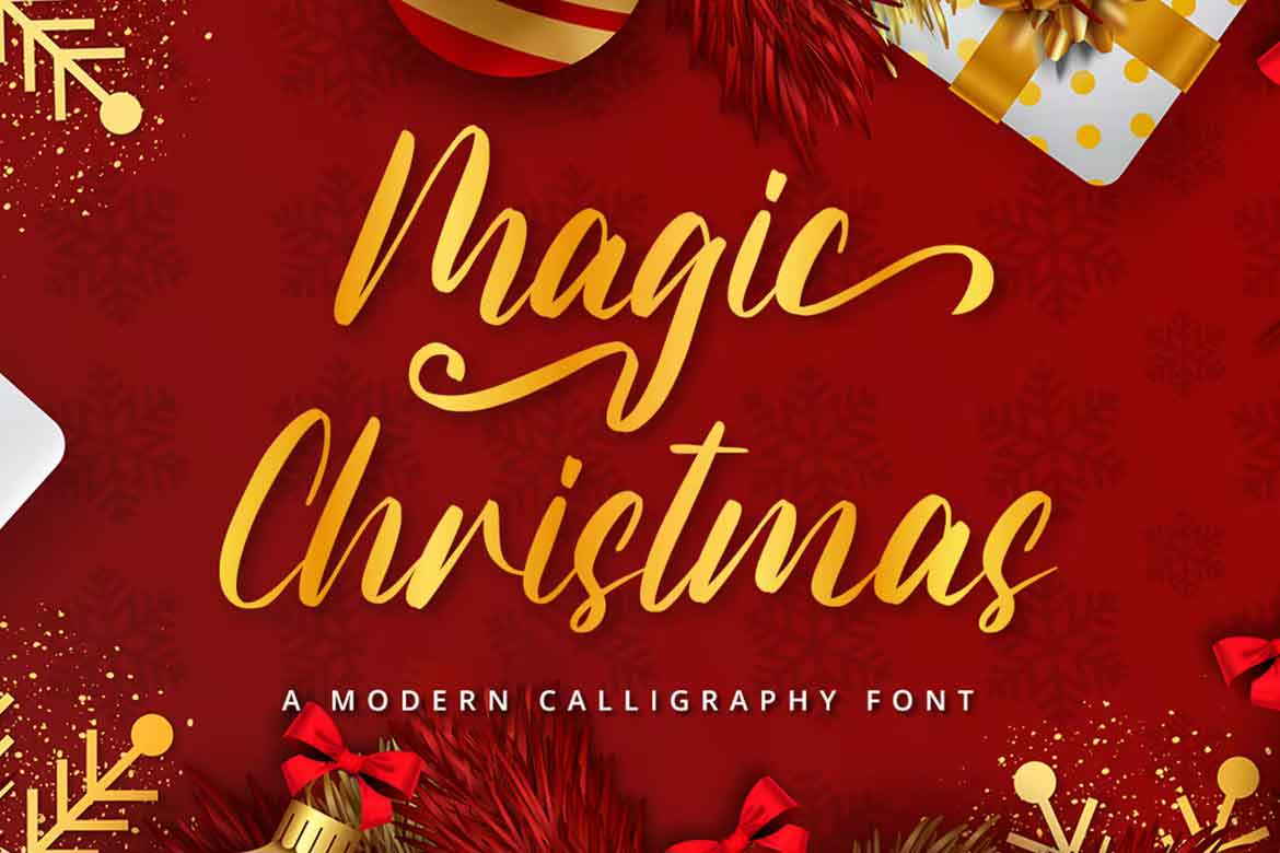 Magic Christmas Font