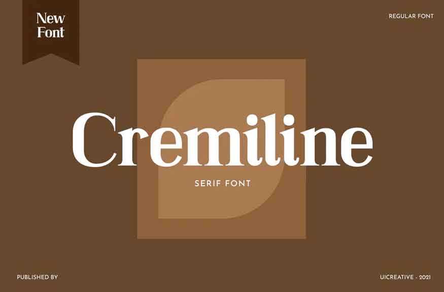 Cremiline Font