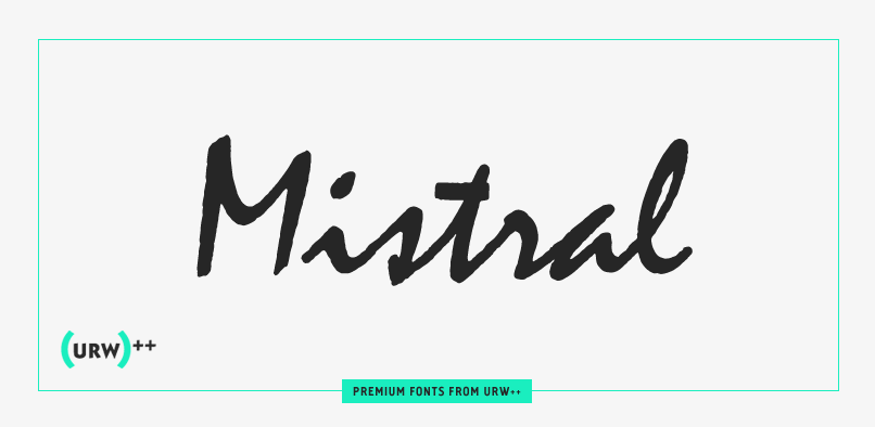 Mistral Font