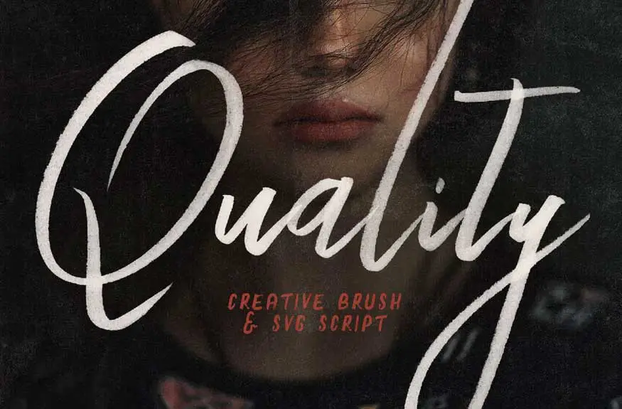 Quality SVG Script Font