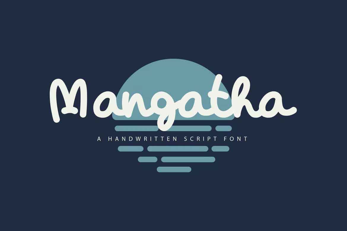 Mangatha Font