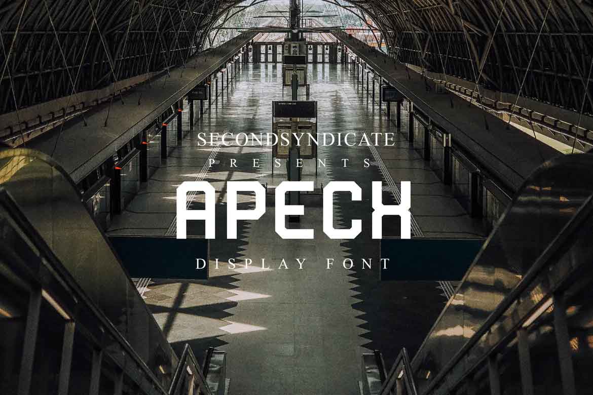 Apech Display Font