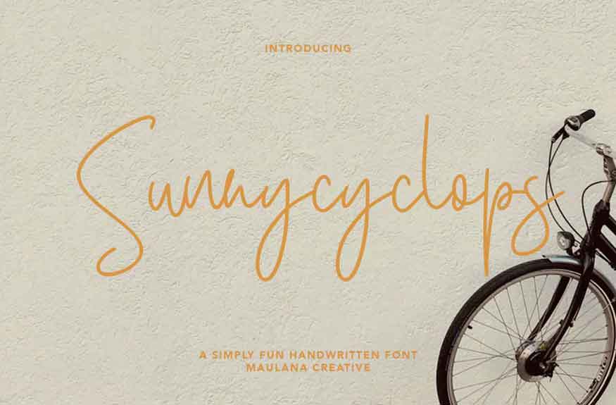 Sunnycyclops Font