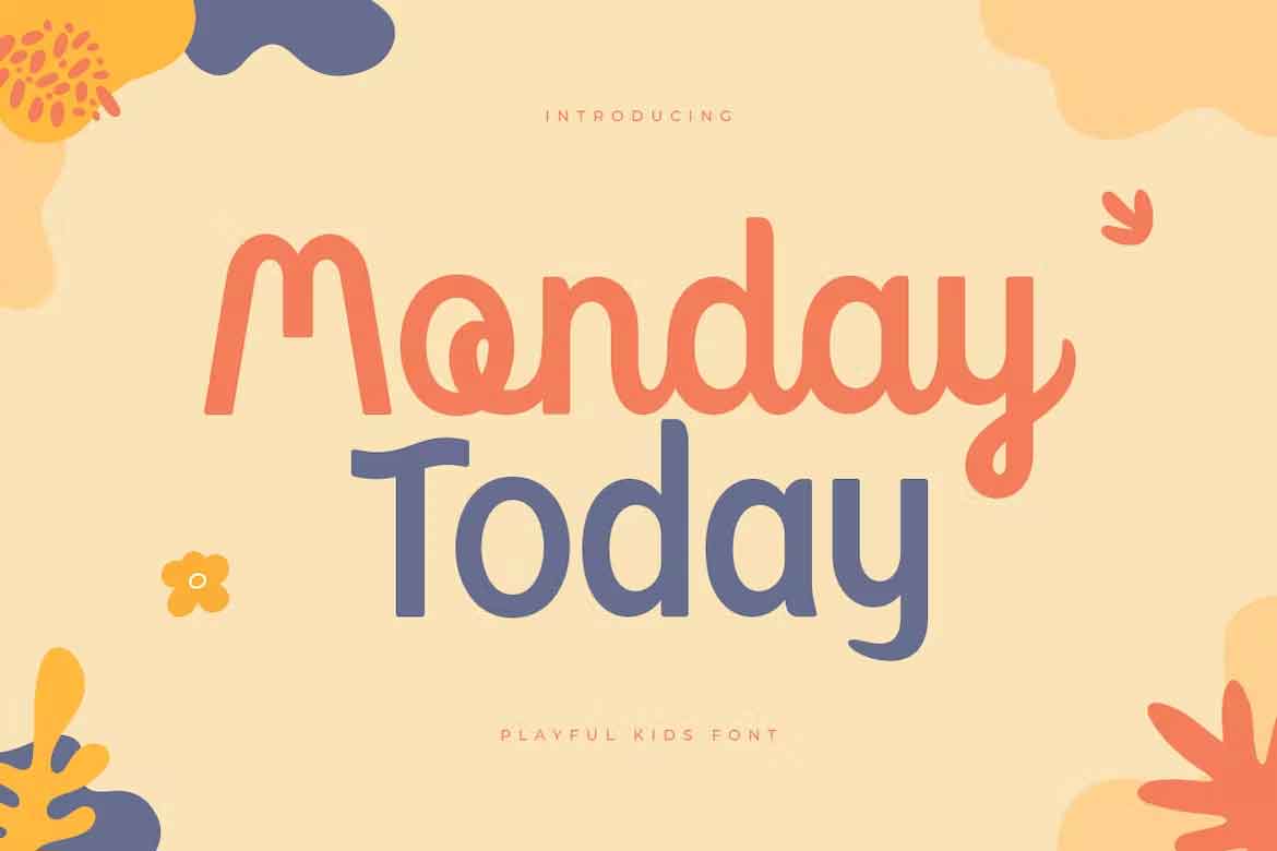 Monday Today Font