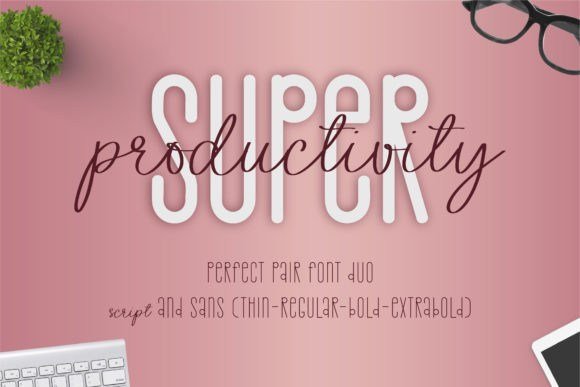 Super Productivity Font
