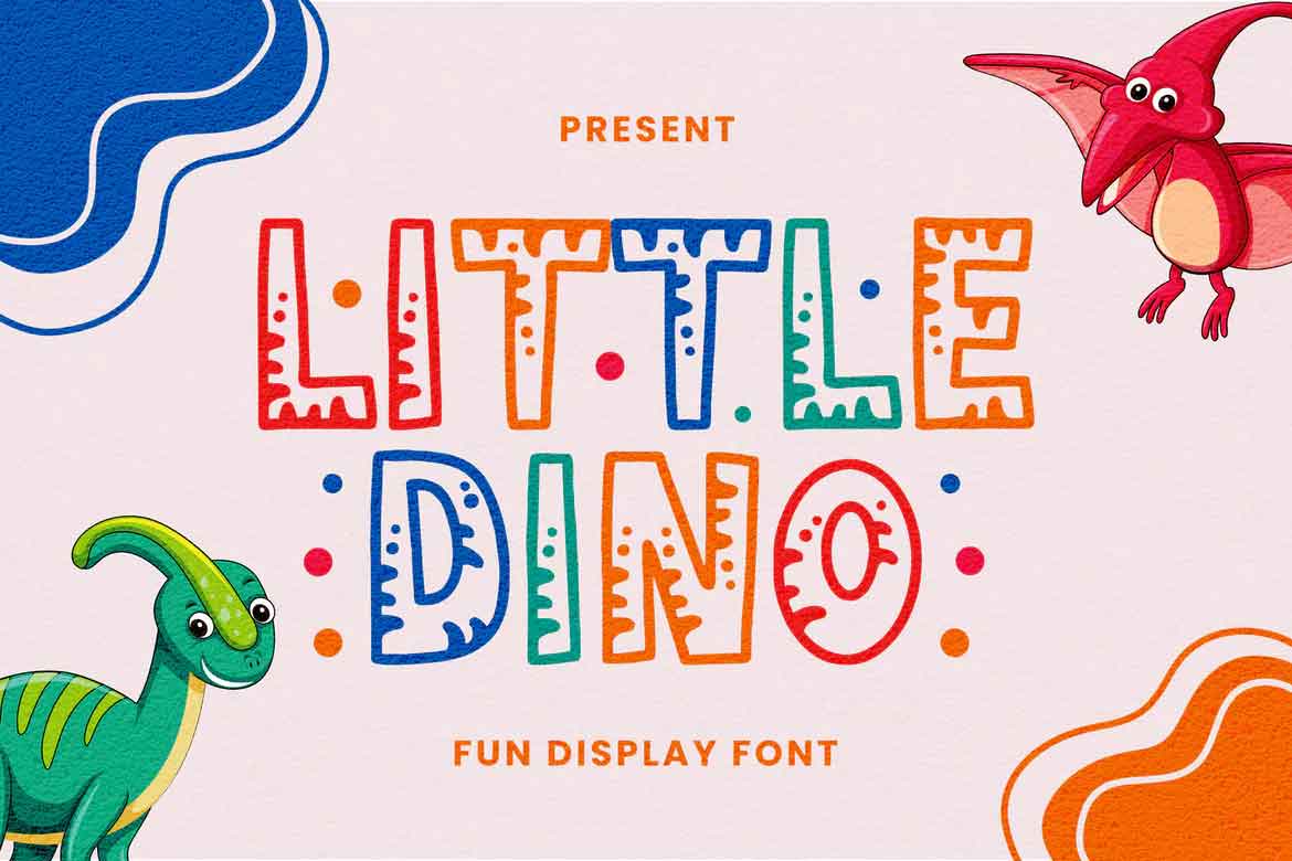 Little Dino Font