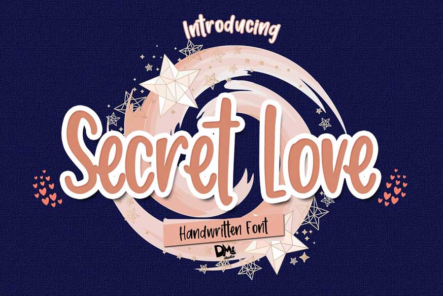 Secret Love Font