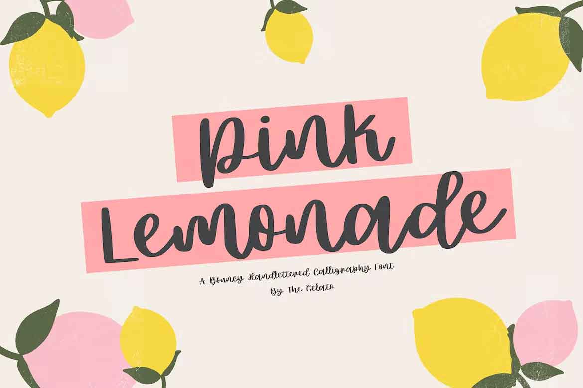 Pink Lemonade Font