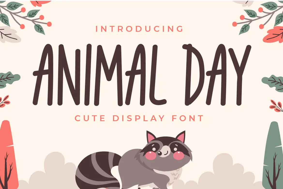 Animal Day Font