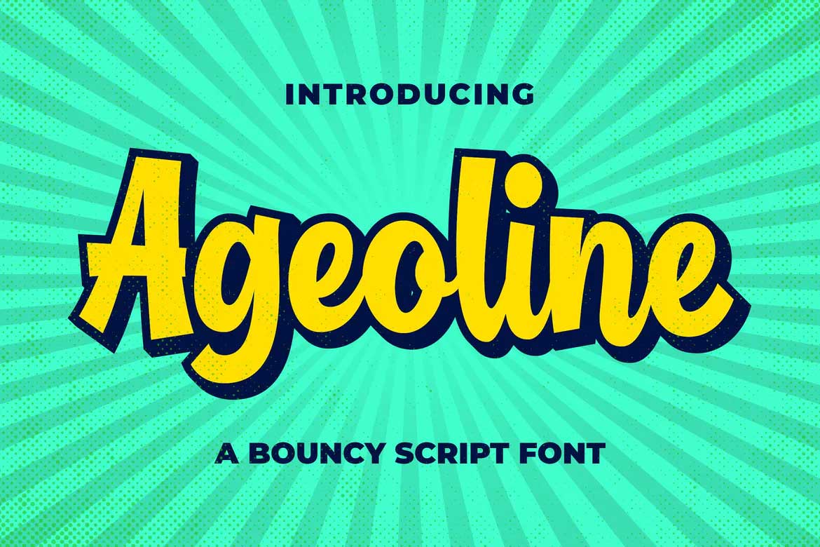 Ageoline Font