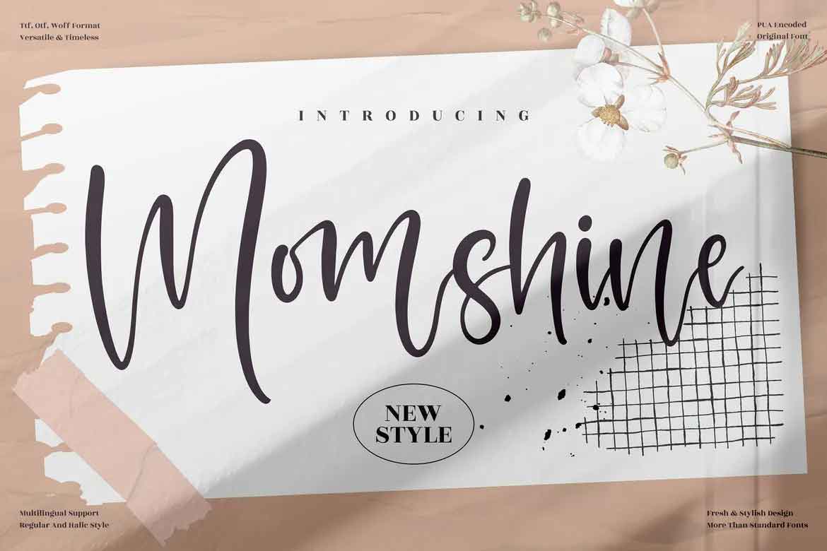 Momshine Font