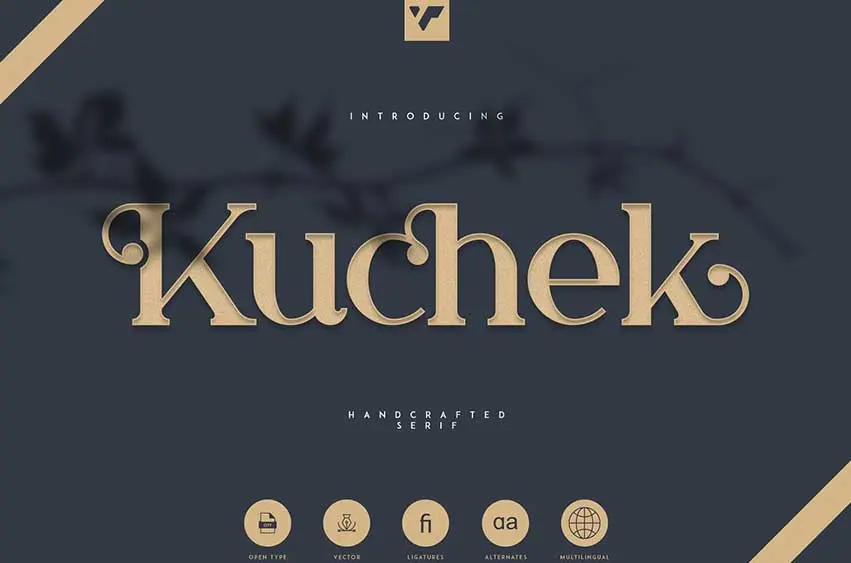 Kuchek - Handcrafted Serif Font