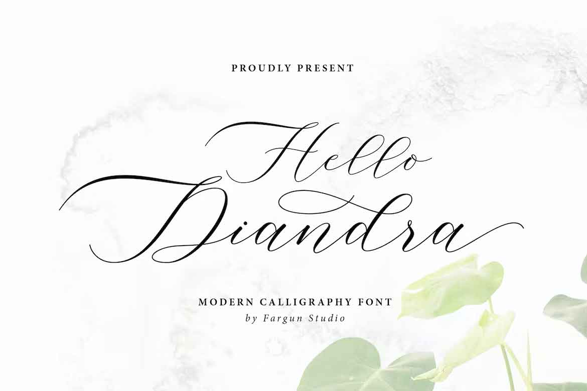 Hello Diandra Font