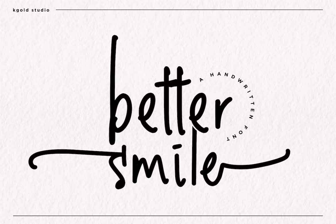 Better Smile Font