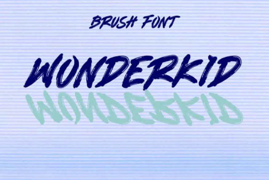 Wonderkid Font
