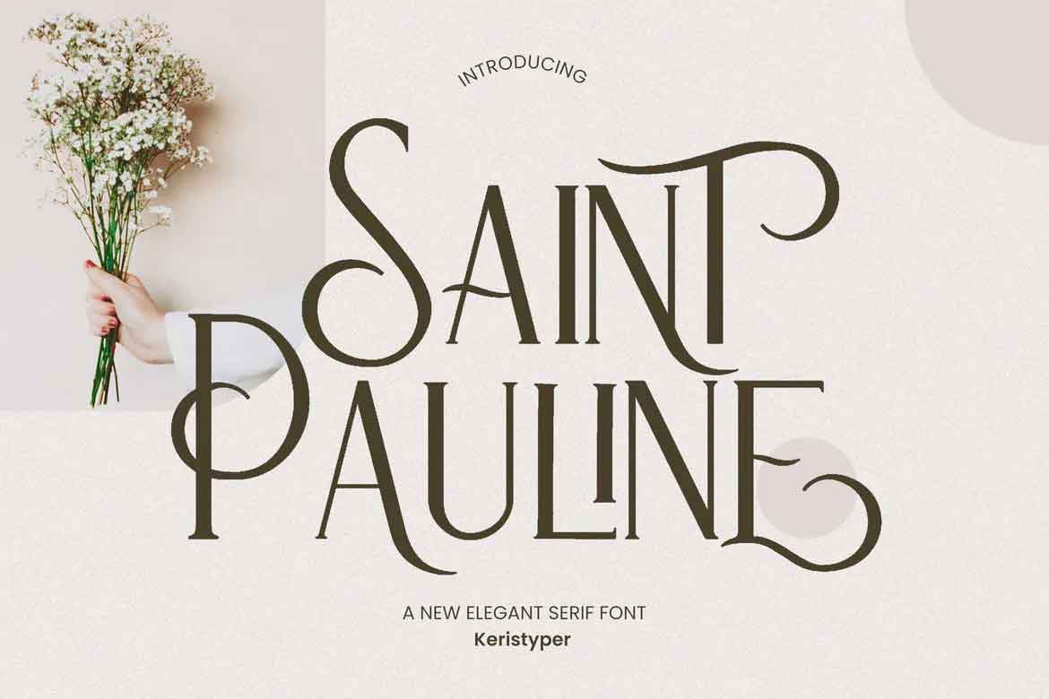 Saint Pauline Font