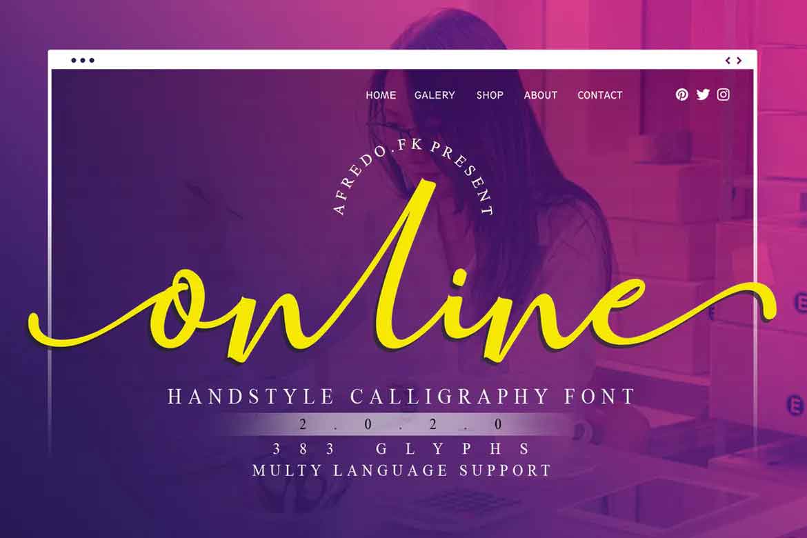 Online Font