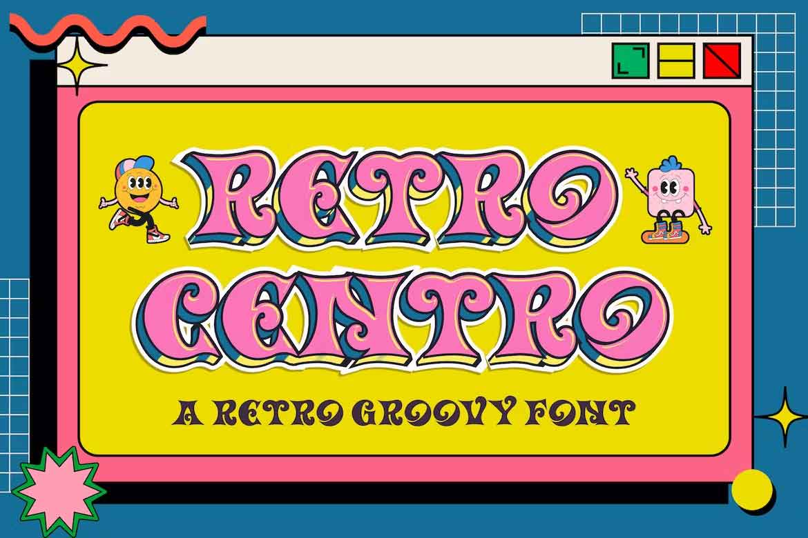 Retro Centro Font