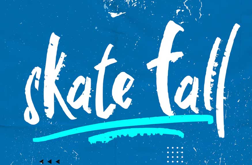 Skate Fall Font