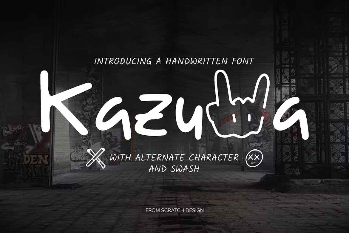 Kazuwa Font