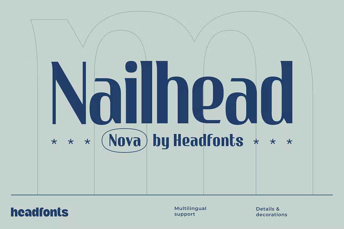 Nailhead Font