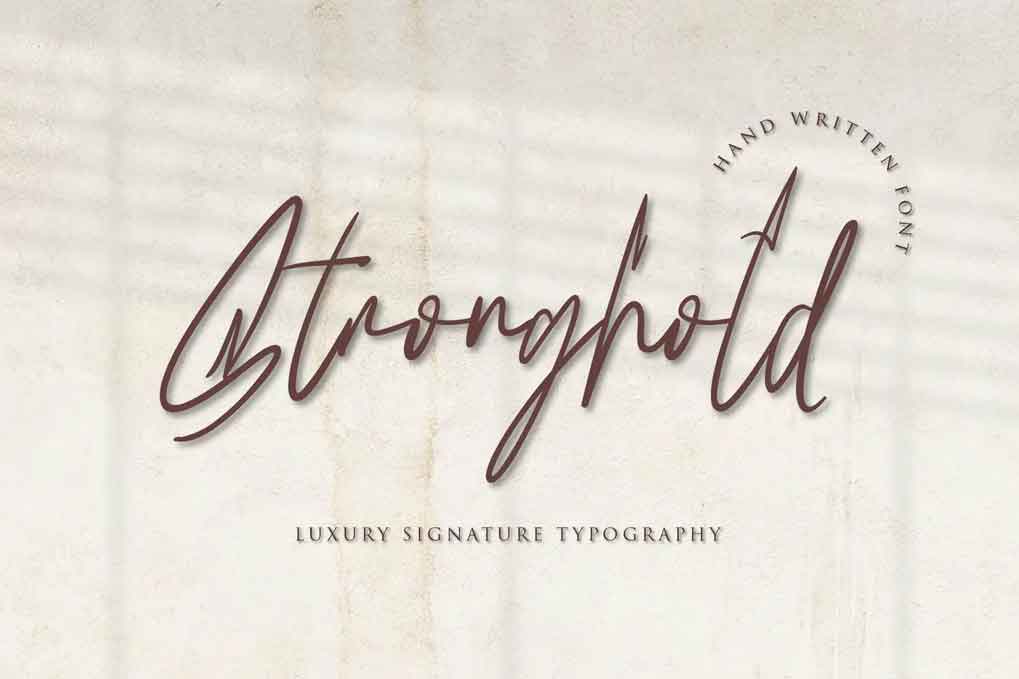 Stronghold Font