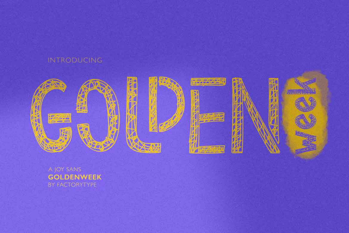 Goldenweek Font