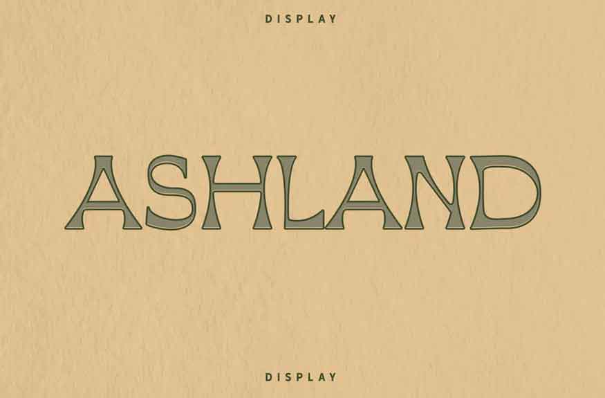 Ashland Font