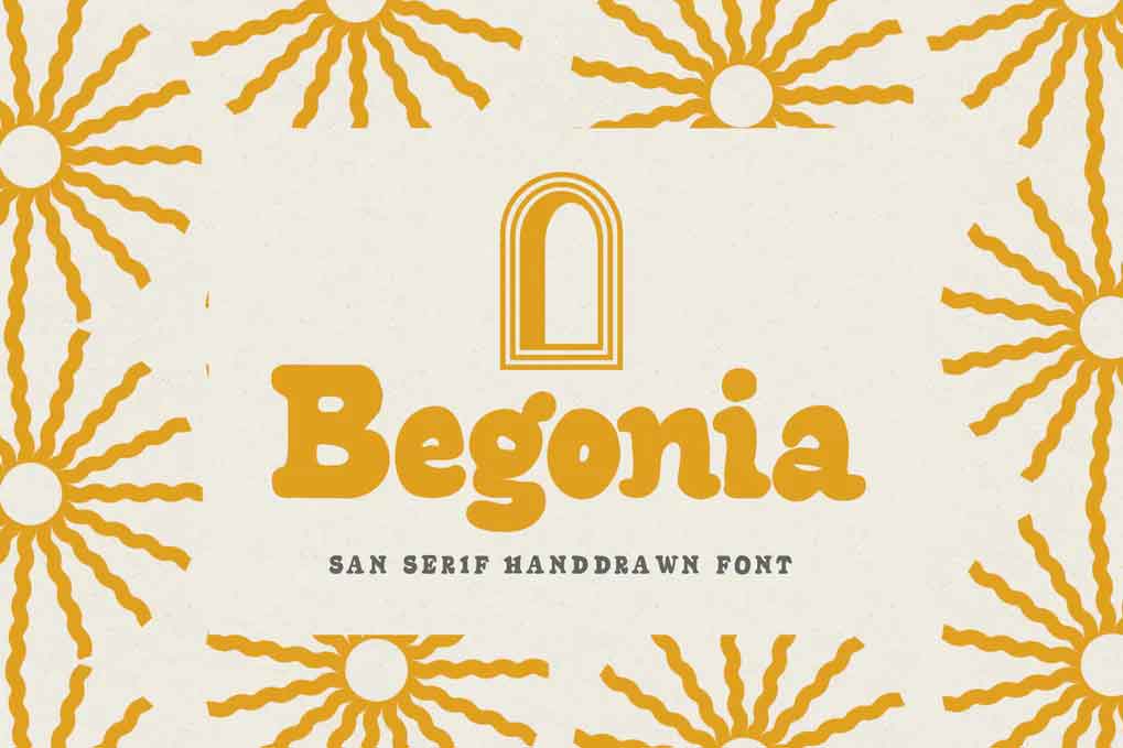 Begonia Font