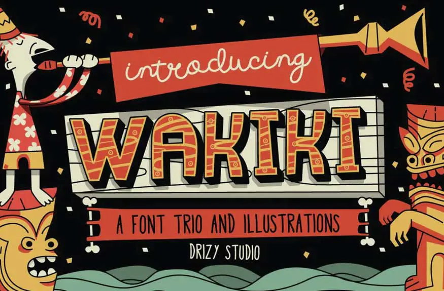 Wakiki Font