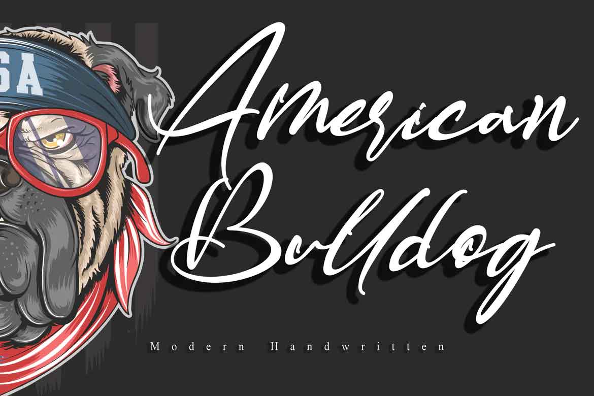 American Bulldog Font