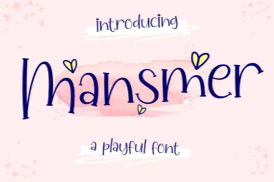 Mansmer Font