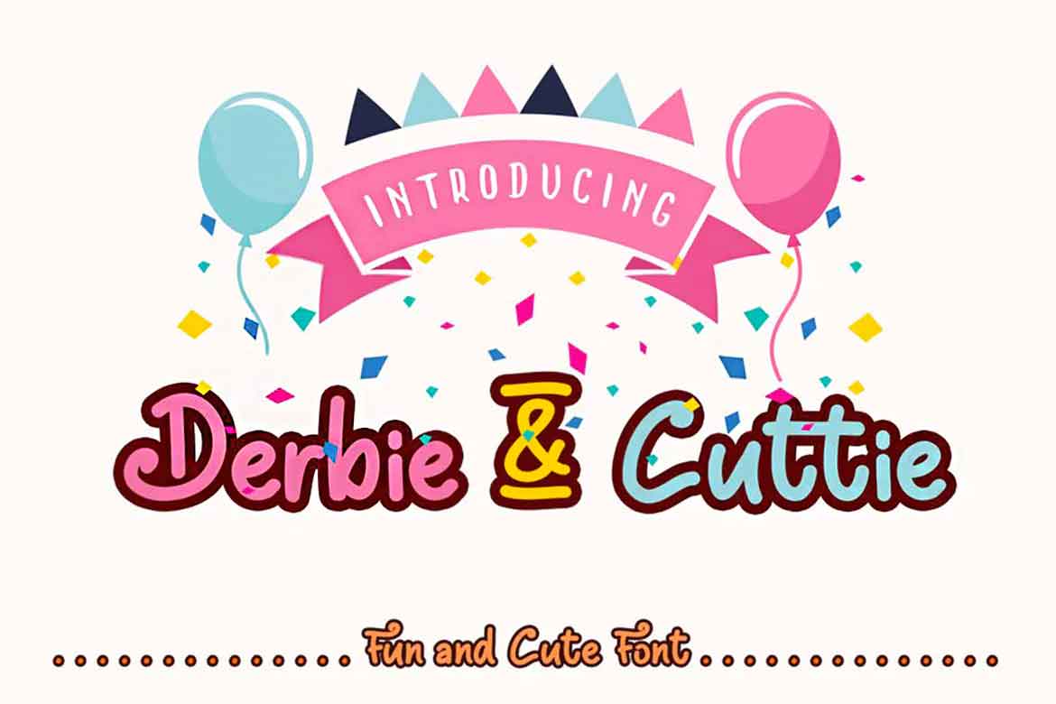Derbie & Cuttie Font