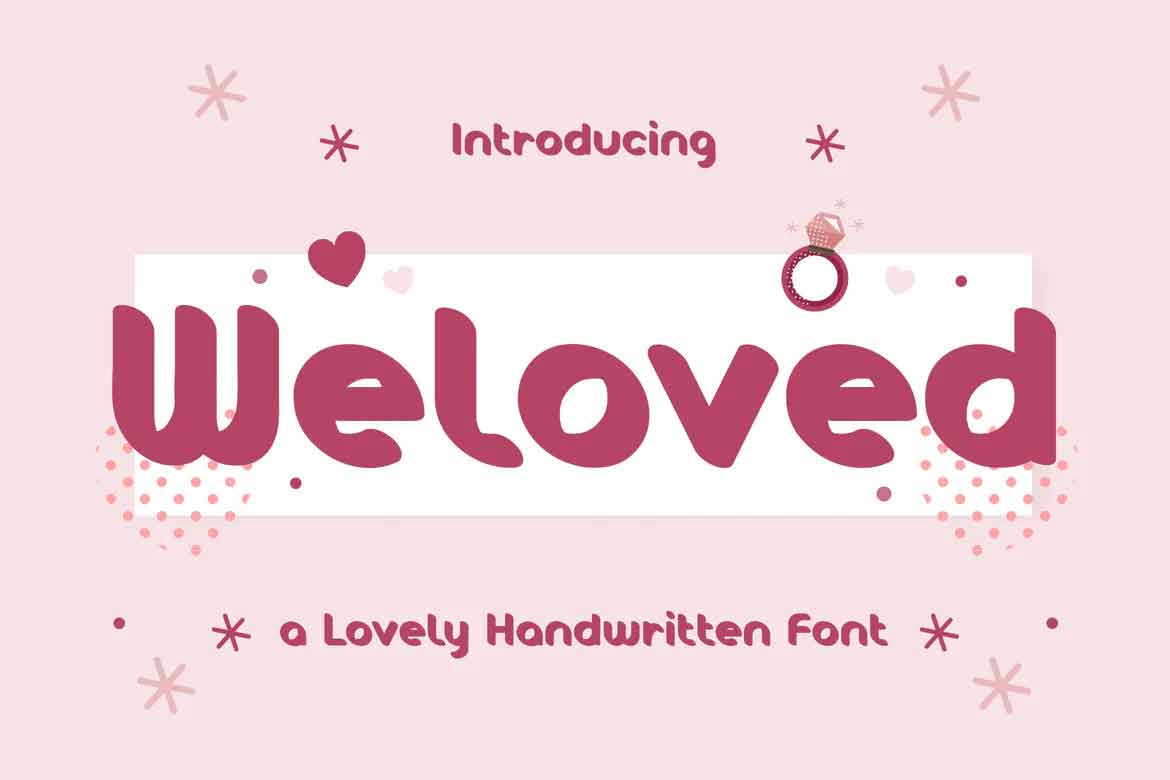 Weloved Font