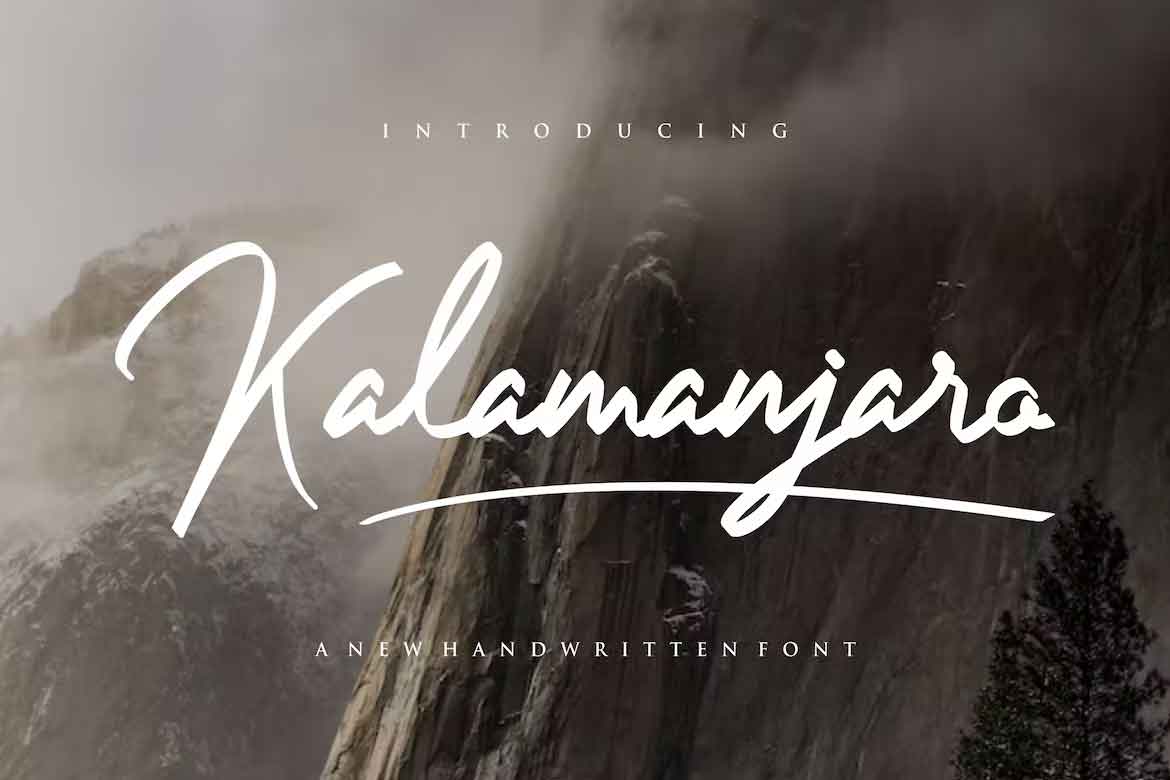 Kalamanjaro Font