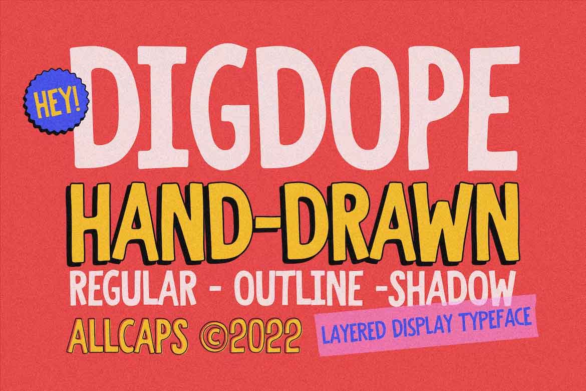 Digdope Font